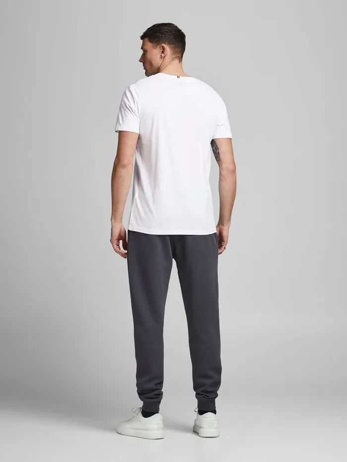 Tshirts JACK and JONES Mens ORGANIC COTTON SLIM FIT TSHIRT White White On Sale