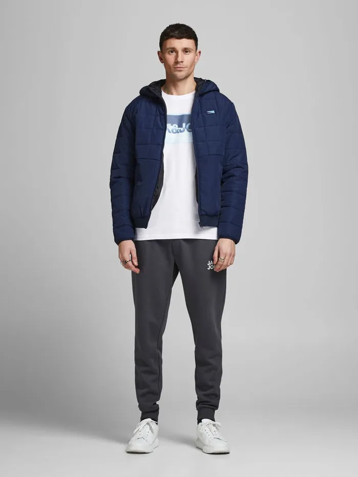 Tshirts JACK and JONES Mens ORGANIC COTTON SLIM FIT TSHIRT White White On Sale