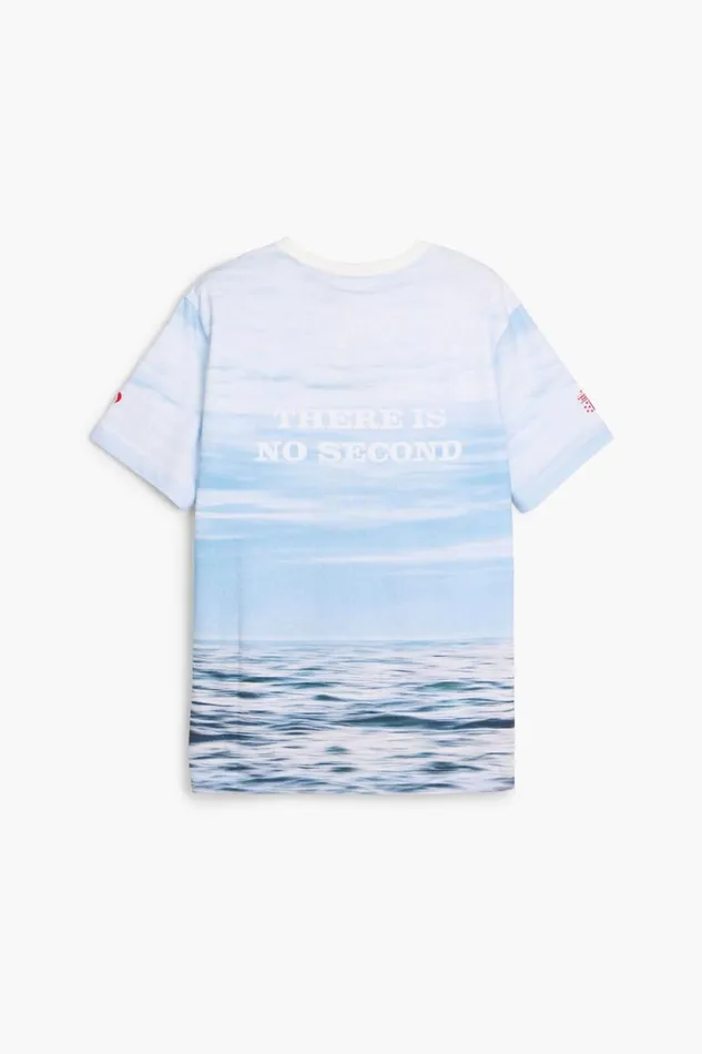 Tshirts Men Desigual American Magic Sailboat Tshirt Blue