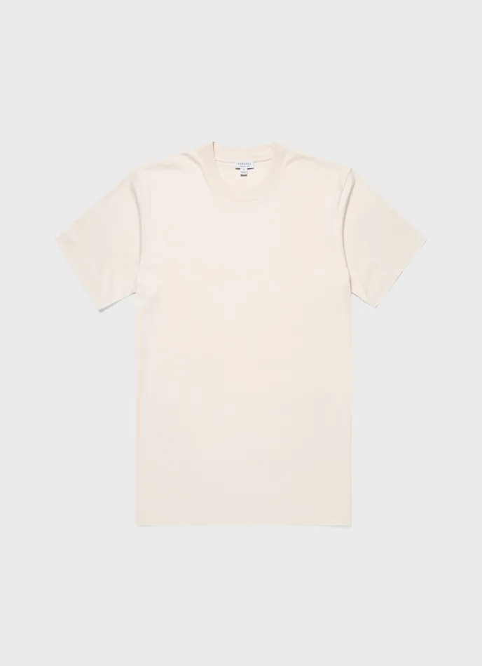 Tshirts Men ussunspel Relaxed Fit Heavyweight Tshirt Undyed