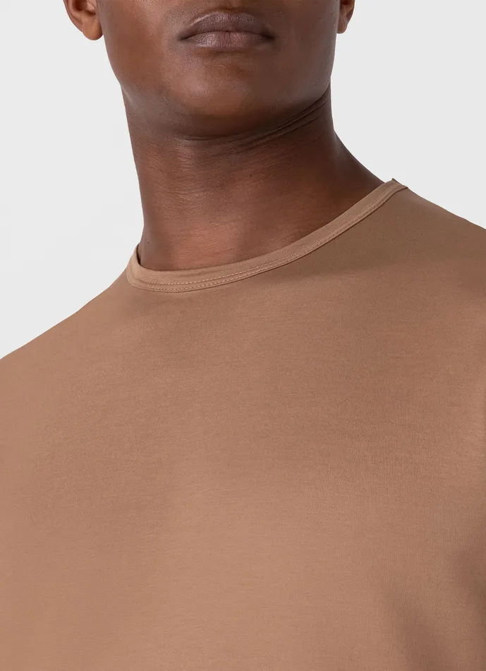 Tshirts ussunspel Men Classic Tshirt Almond