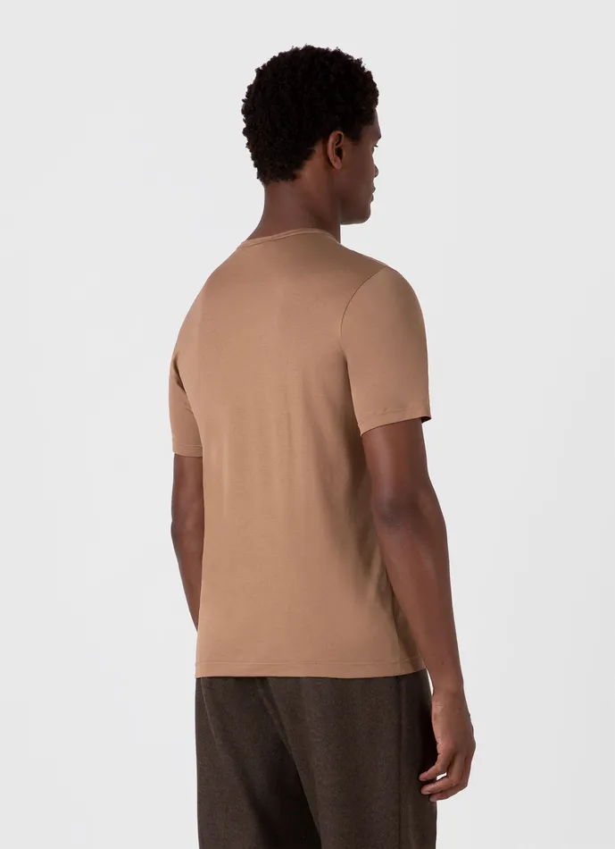 Tshirts ussunspel Men Classic Tshirt Almond