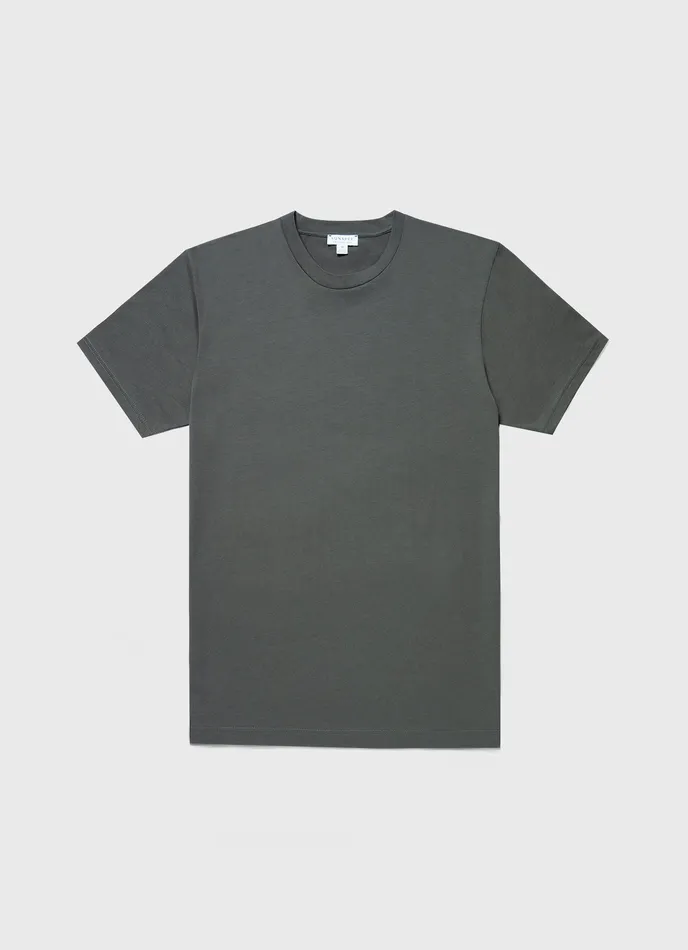 Tshirts ussunspel Men Riviera Midweight Tshirt Drill Green