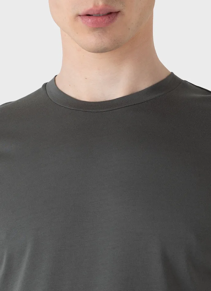 Tshirts ussunspel Men Riviera Midweight Tshirt Drill Green