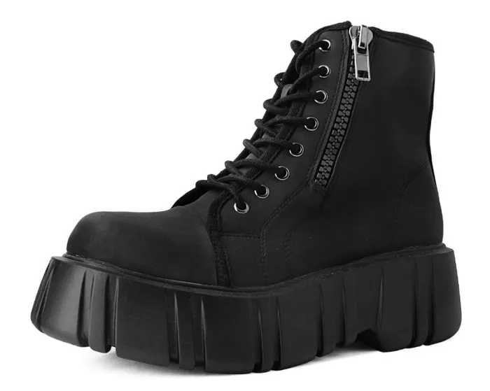 TUK Shoes Boots Men Black 8Eye Anarchic Airship Boot