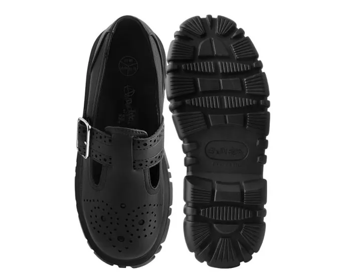 TUK Shoes Mary Janes Women Black TUKskin TBar Anarchic Airship Brogue TUK Shoes Mary Janes Women Black TUKskin TBar Anarchic Airship Brogue