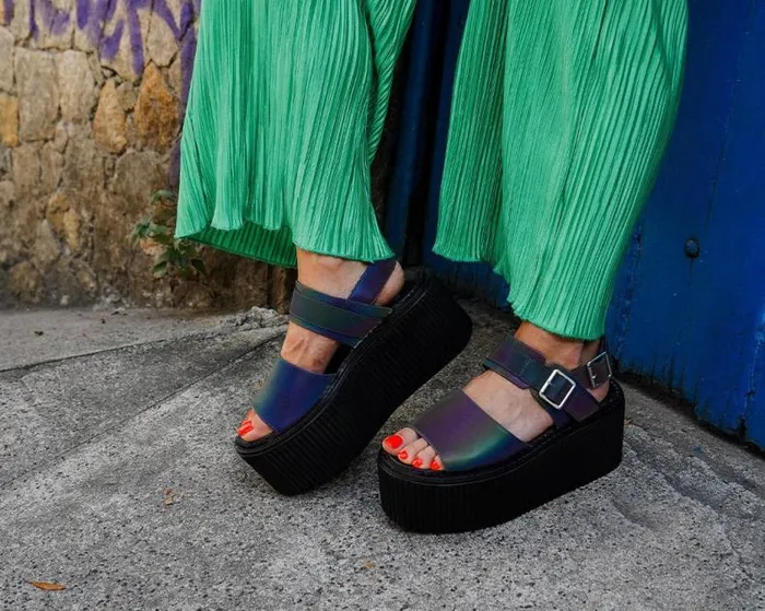 TUK Shoes Sandals Women Midnight Chameleon Strato Sandal TUK Shoes Sandals Women Midnight Chameleon Strato Sandal