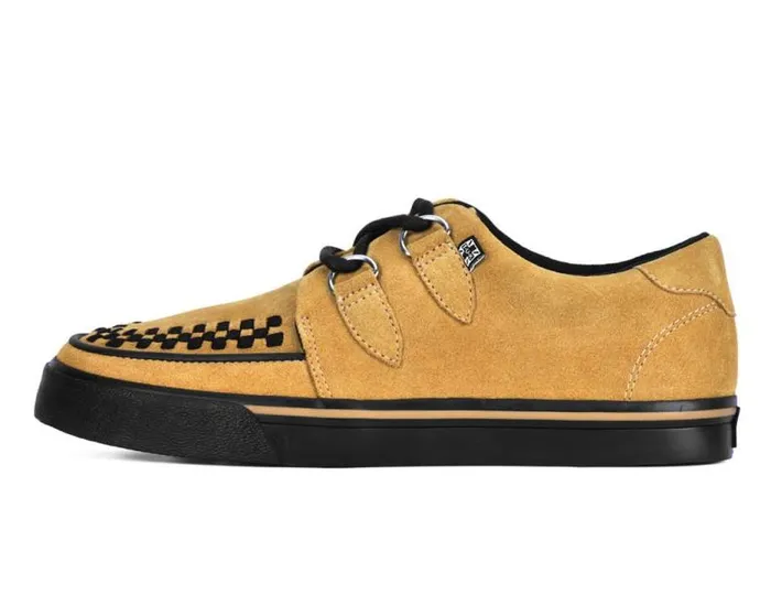 TUK Shoes Sneakers Men Mustard Suede Creeper Sneaker TUK Shoes Sneakers Men Mustard Suede Creeper Sneaker