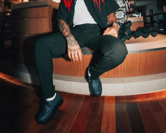 TUK Shoes Vegan Men Sky At Night TUKskin Viva Mondo Creeper TUK Shoes Vegan Men Sky At Night TUKskin Viva Mondo Creeper
