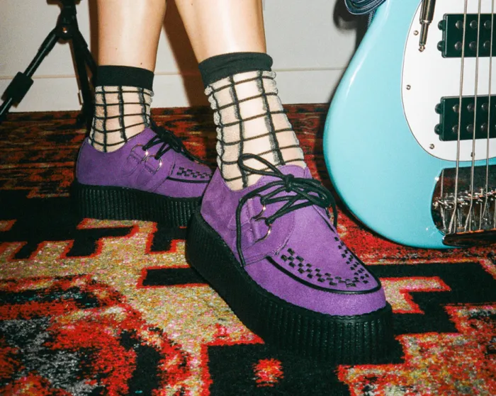 TUK Shoes Vegan Men Ultra Violet Viva Mondo Creeper