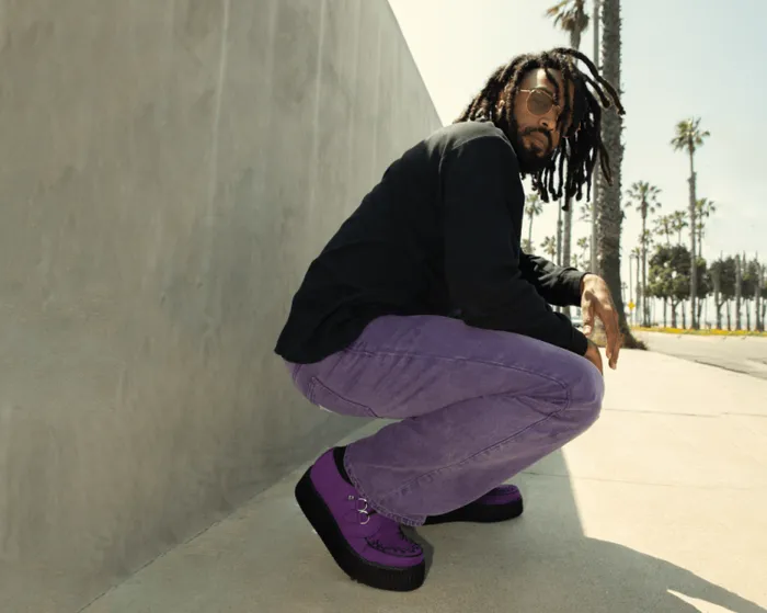TUK Shoes Vegan Men Ultra Violet Viva Mondo Creeper