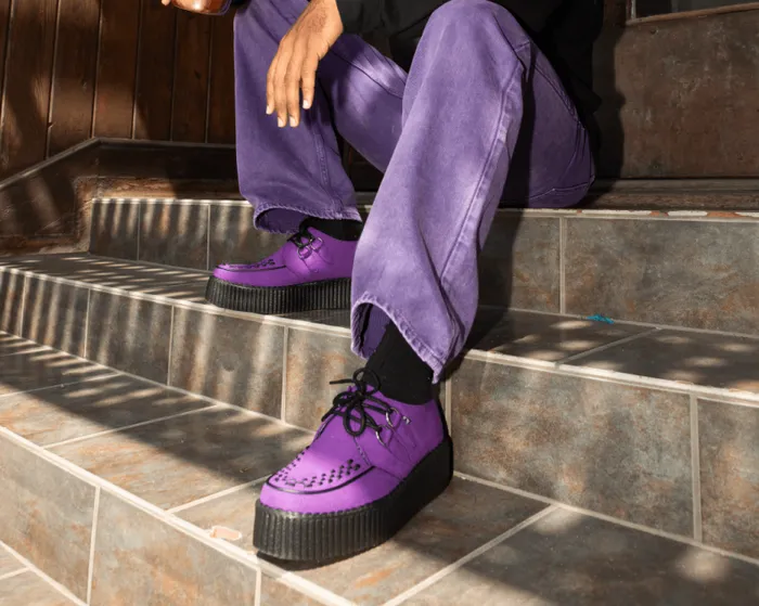 TUK Shoes Vegan Men Ultra Violet Viva Mondo Creeper