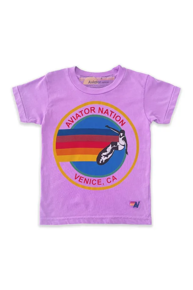 Tee 8211 Neon Purple Kids Aviator Nation Tees