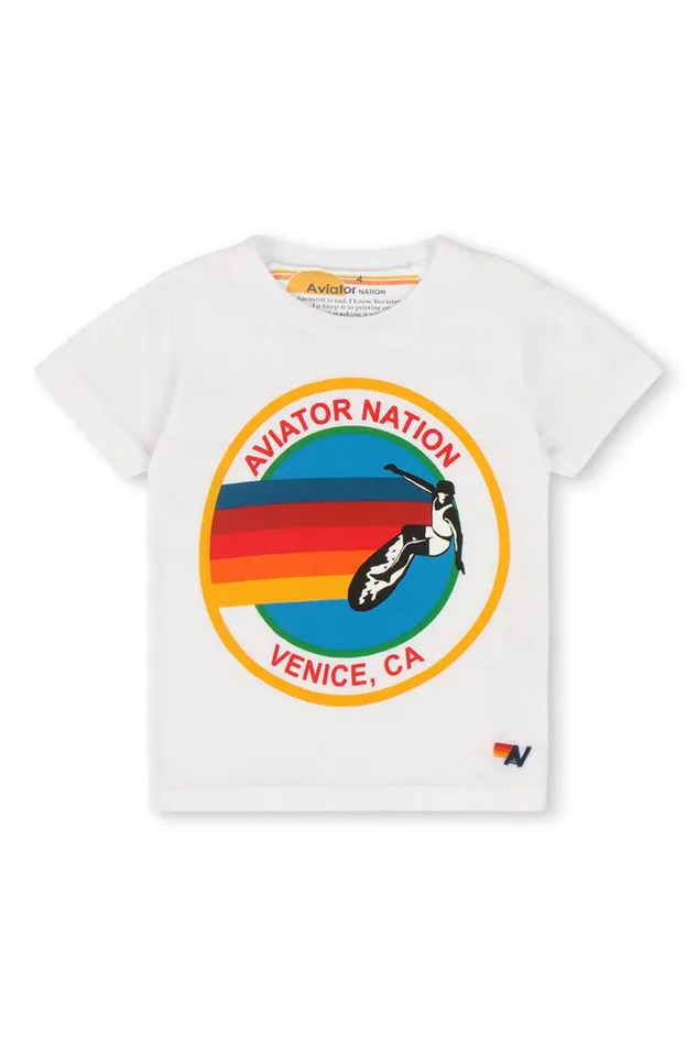 Tee 8211 White Kids Aviator Nation Tees