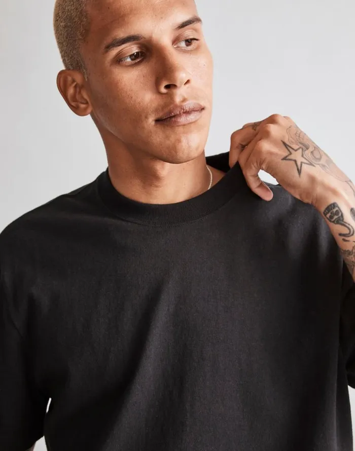 Tees Men Madewell Relaxed Tee True Black