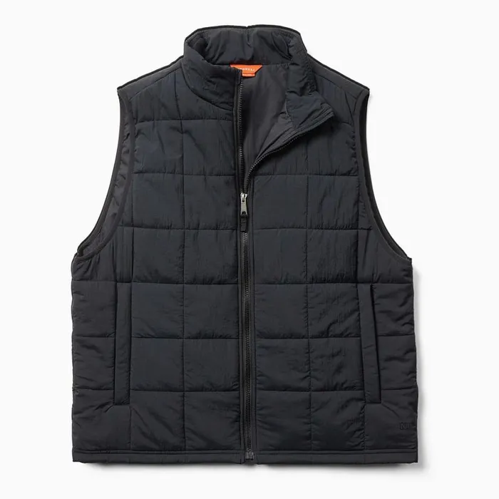 Terrain Insulated Vest Black Men Merrell Tops