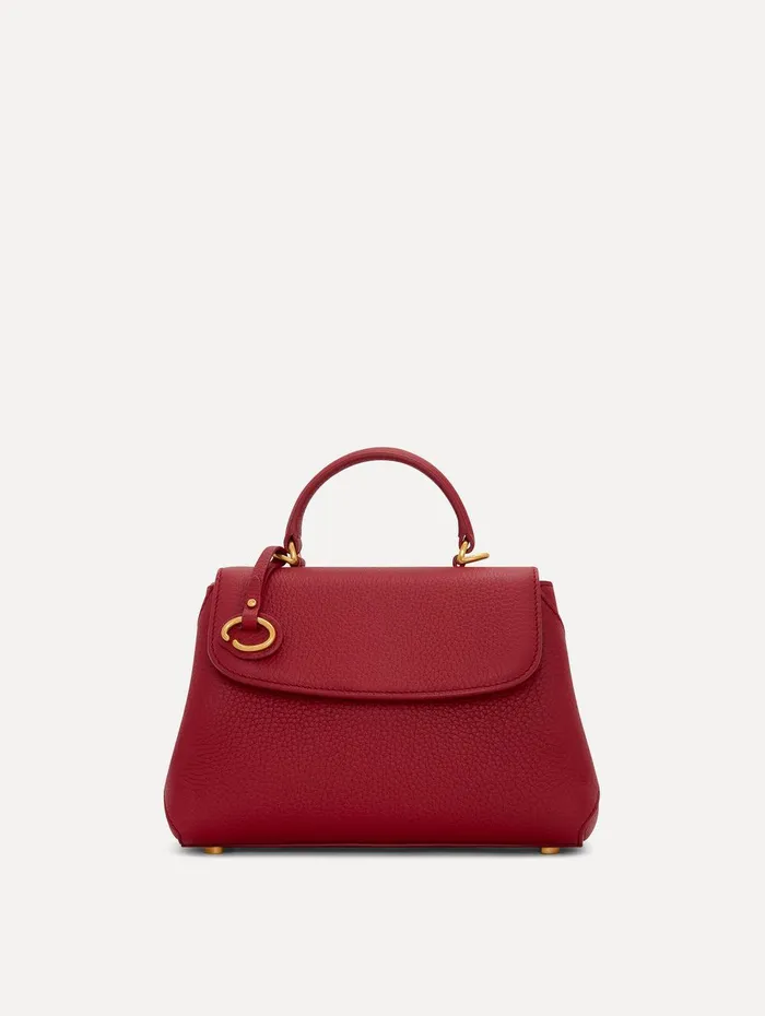 The Mini Poppy Scarlet Women Oscar De La Renta Signature Handbags The Mini Poppy Scarlet Women Oscar De La Renta Signature Handbags
