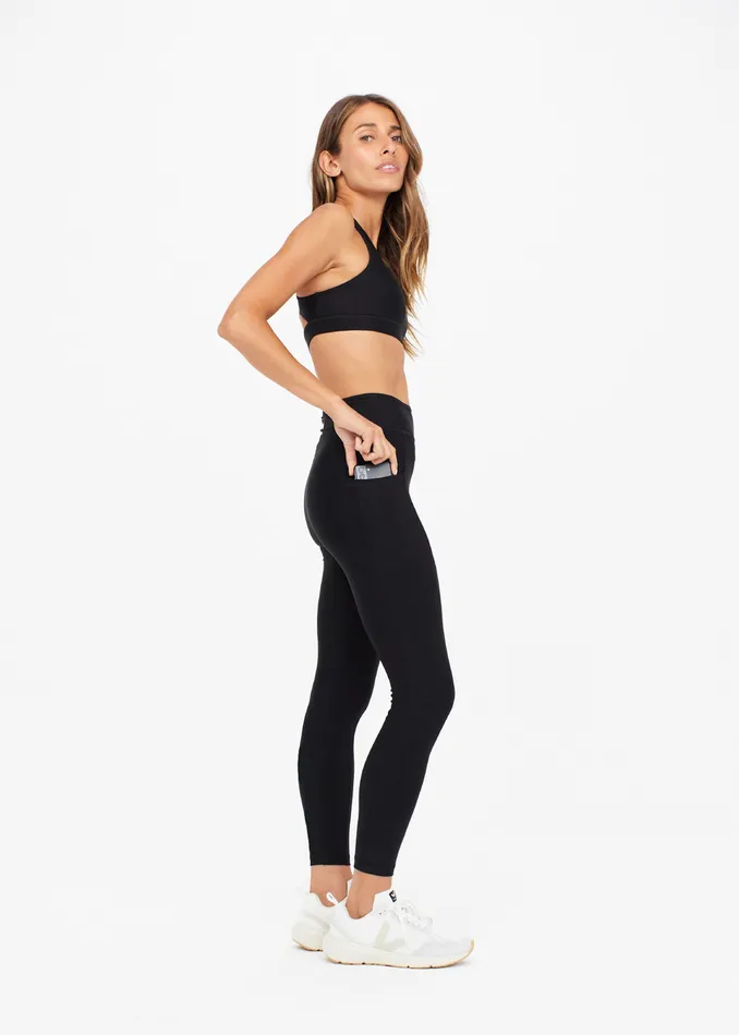 THE UPSIDE Leggings Women MATTE TECH POCKET MIDI PANT THE UPSIDE Leggings Women MATTE TECH POCKET MIDI PANT