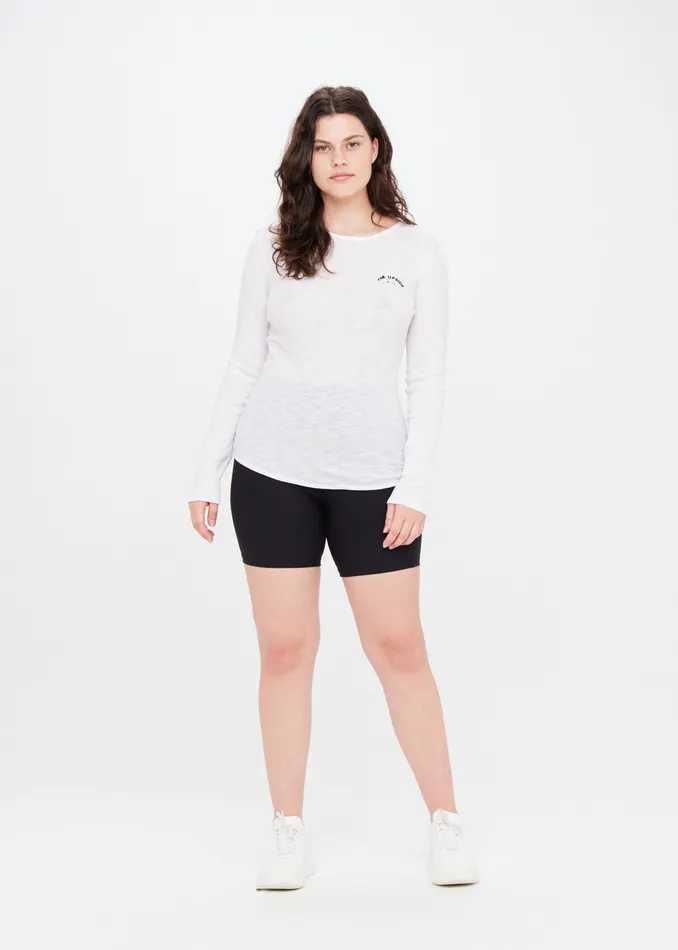 THE UPSIDE Shirts and Tanks Women RIB CHRISSY LONG SLEEVE TOP THE UPSIDE Shirts and Tanks Women RIB CHRISSY LONG SLEEVE TOP