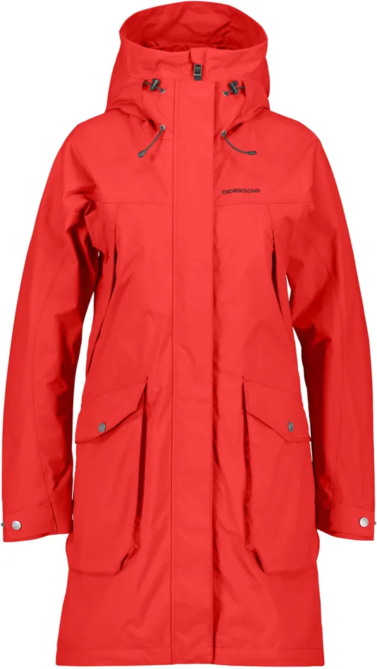 Thelma Parka Pomme Red Women Didriksons Parkas