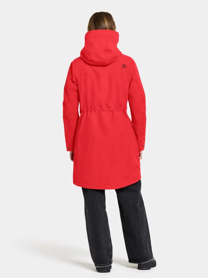 Thelma Parka Pomme Red Women Didriksons Parkas