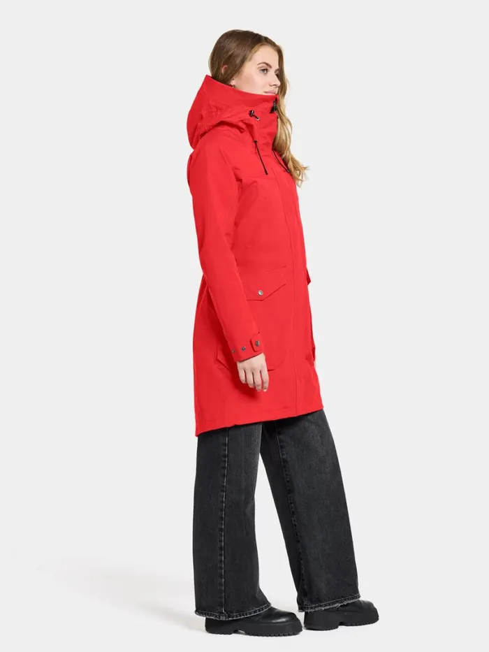 Thelma Parka Pomme Red Women Didriksons Parkas