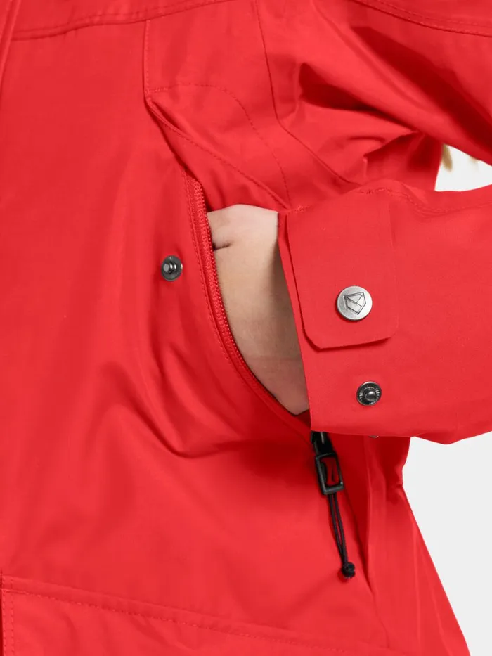 Thelma Parka Pomme Red Women Didriksons Parkas