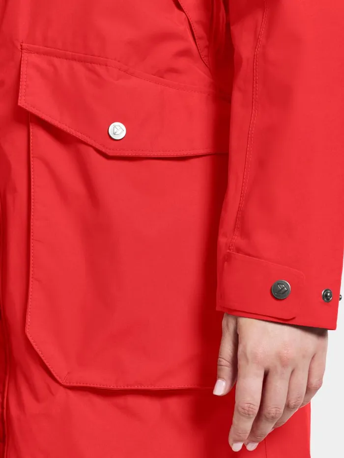 Thelma Parka Pomme Red Women Didriksons Parkas