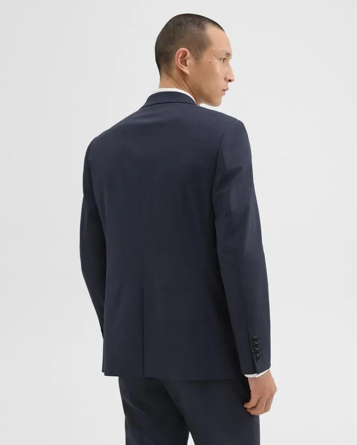 Theory Chambers Blazer In Stretch Wool Navy Men Blazers Jackets Theory Chambers Blazer In Stretch Wool Navy Men Blazers Jackets