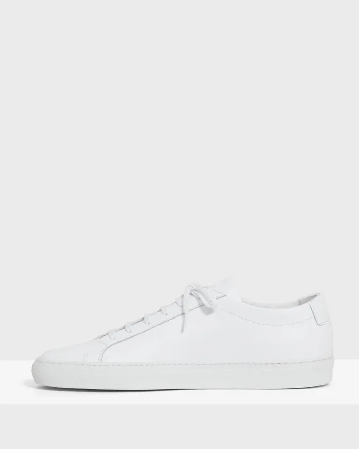 Theory Common Projects Men039s Original Achilles Sneakers White Men Shoes