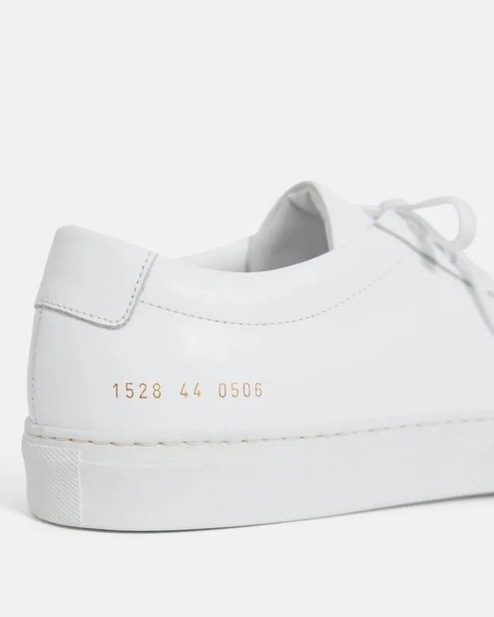 Theory Common Projects Men039s Original Achilles Sneakers White Men Shoes