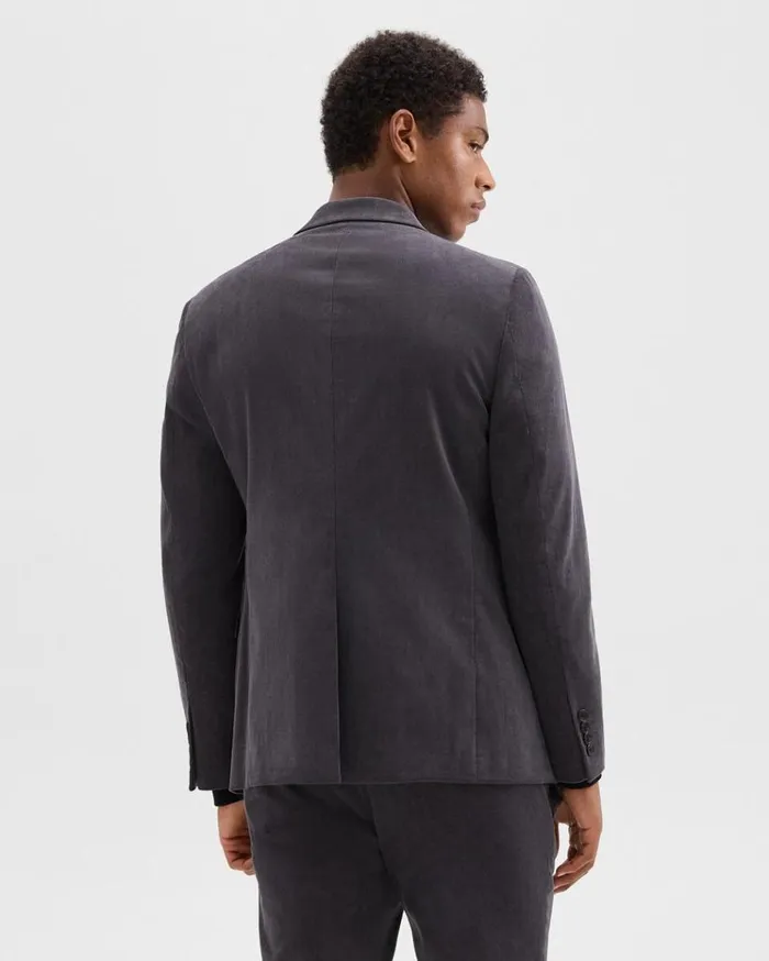 Theory Morton Blazer In Stretch Corduroy Dark Grey Men Blazers Jackets Theory Morton Blazer In Stretch Corduroy Dark Grey Men Blazers Jackets