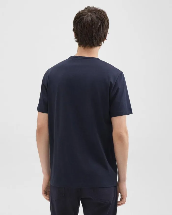 Theory Precise Tee In Pima Cotton Jersey Eclipse Men TShirts Polos Theory Precise Tee In Pima Cotton Jersey Eclipse Men TShirts Polos
