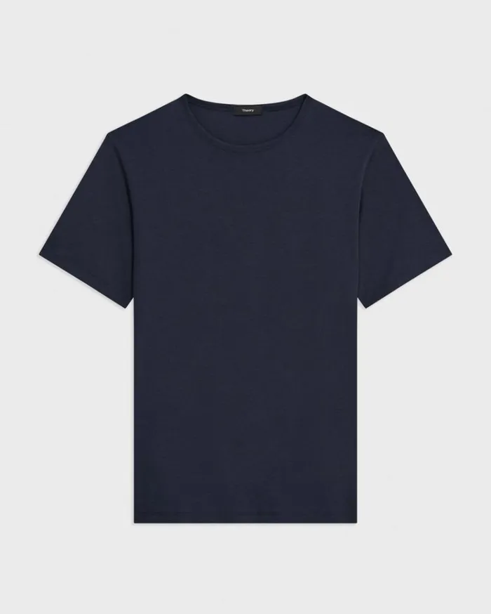 Theory Precise Tee In Pima Cotton Jersey Eclipse Men TShirts Polos Theory Precise Tee In Pima Cotton Jersey Eclipse Men TShirts Polos