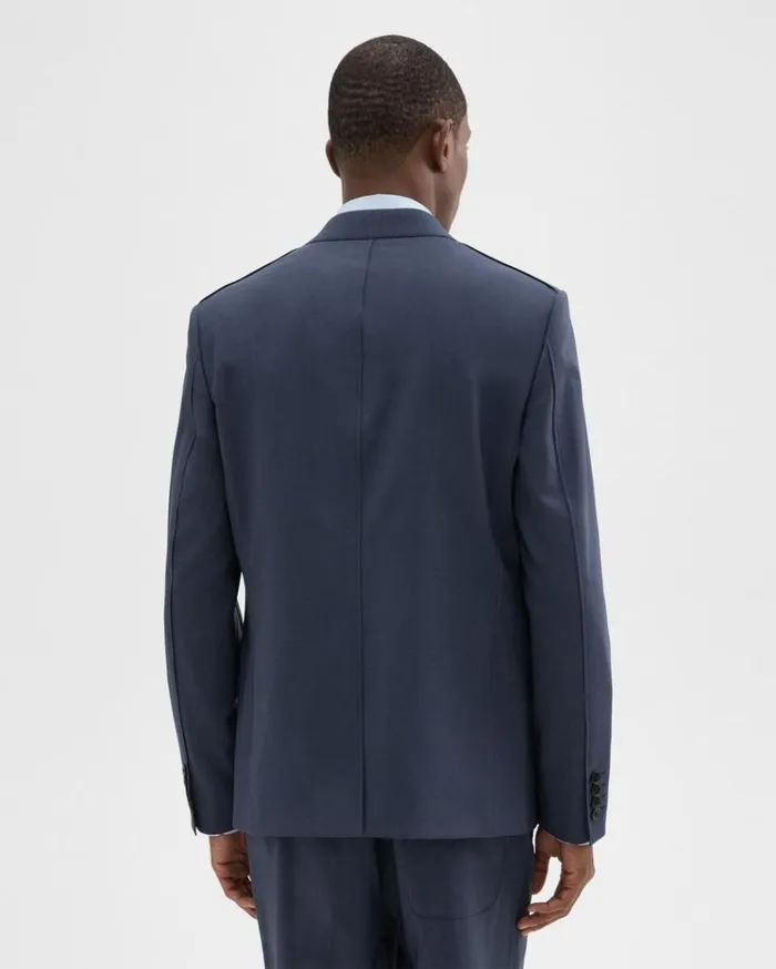 Theory Virgin Wool TwoButton Blazer Inkwell Men Blazers Jackets