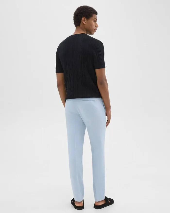 Theory Zaine Pant In LinenViscose Skylight Men Suits Theory Zaine Pant In LinenViscose Skylight Men Suits