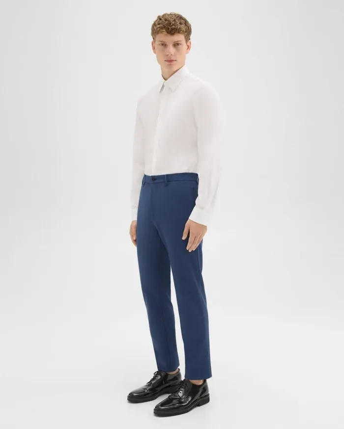 Theory Zaine Pant In Precision Ponte Deep Atlantic Men Suits Theory Zaine Pant In Precision Ponte Deep Atlantic Men Suits