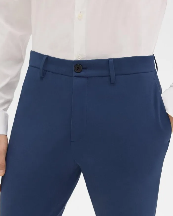Theory Zaine Pant In Precision Ponte Deep Atlantic Men Suits Theory Zaine Pant In Precision Ponte Deep Atlantic Men Suits