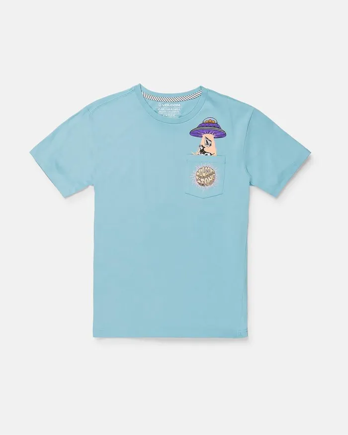 Toddler Boys Udder Space Short Sleeve Tee 8211 Sea Blue Kids Volcom TShirts and Tanks Toddler Boys Udder Space Short Sleeve Tee 8211 Sea Blue Kids Volcom TShirts and Tanks