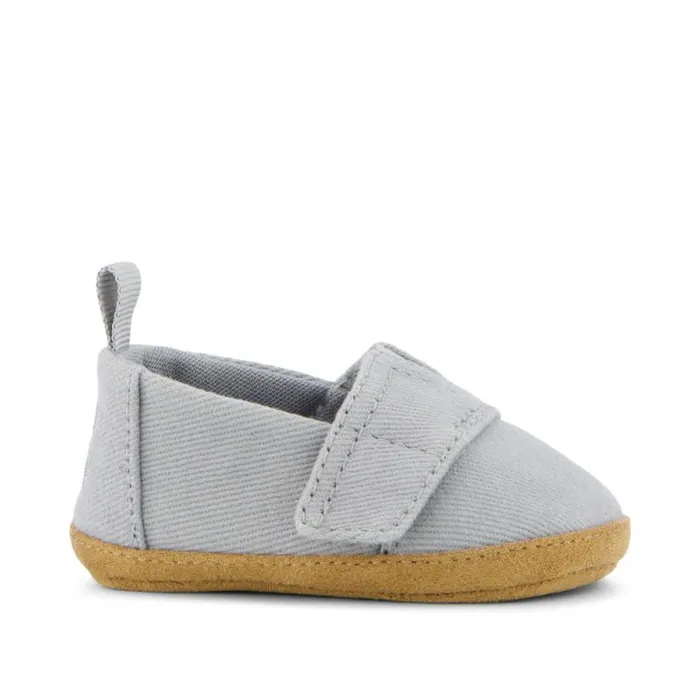Toms Alpargatas Layette Alpargata Crib Shoe Grey Vintage Twill 8211 Kids