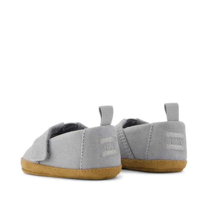 Toms Alpargatas Layette Alpargata Crib Shoe Grey Vintage Twill 8211 Kids Toms Alpargatas Layette Alpargata Crib Shoe Grey Vintage Twill 8211 Kids