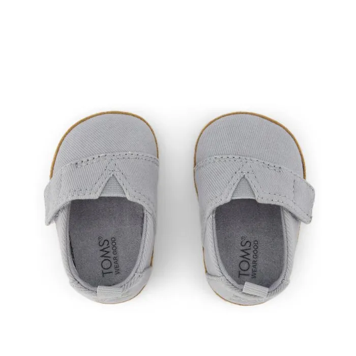 Toms Alpargatas Layette Alpargata Crib Shoe Grey Vintage Twill 8211 Kids Toms Alpargatas Layette Alpargata Crib Shoe Grey Vintage Twill 8211 Kids