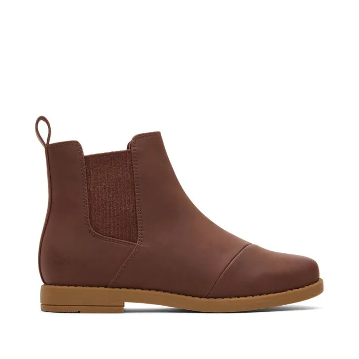 Toms Boots and Booties Charlie Kids Boot Chestnut 8211 Kids