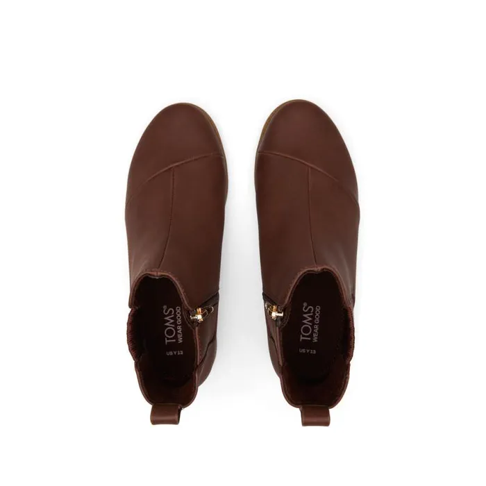 Toms Boots and Booties Charlie Kids Boot Chestnut 8211 Kids Toms Boots and Booties Charlie Kids Boot Chestnut 8211 Kids
