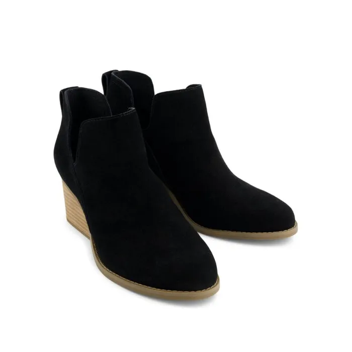 Toms Boots and Booties Gwen Ankle Boot Black Suede 8211 Women Toms Boots and Booties Gwen Ankle Boot Black Suede 8211 Women