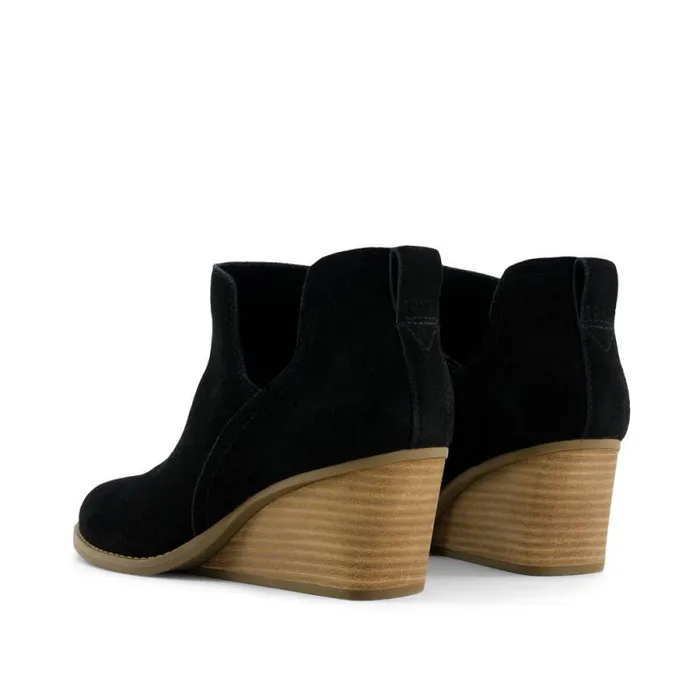 Toms Boots and Booties Gwen Ankle Boot Black Suede 8211 Women Toms Boots and Booties Gwen Ankle Boot Black Suede 8211 Women