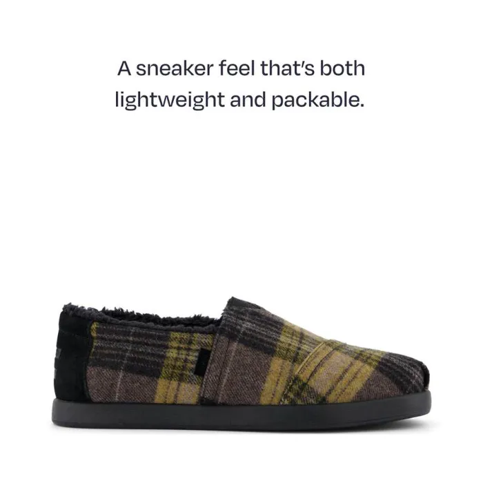 Toms Dress Casual Alp FWD Golden Honey Plaid 8211 Men
