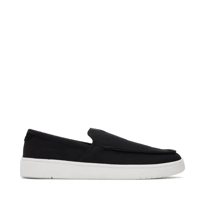 Toms Dress Casual TRVL LITE Loafer Recycled Cotton Black 8211 Men