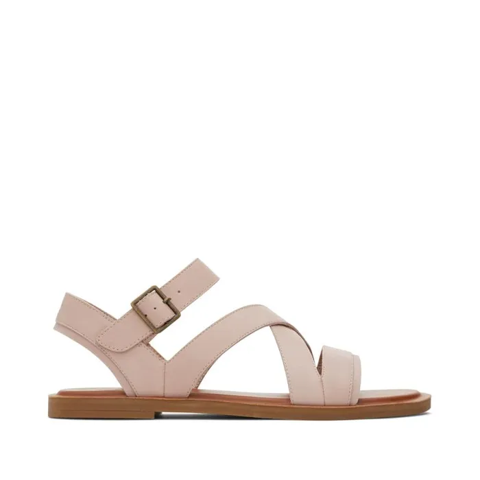 Toms Sandals Sloane Strappy Sandal Suede Ballet Pink 8211 Women