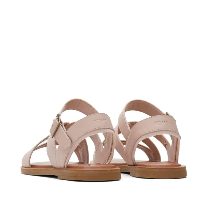 Toms Sandals Sloane Strappy Sandal Suede Ballet Pink 8211 Women